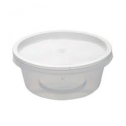 Plastic Round Containers & Lid